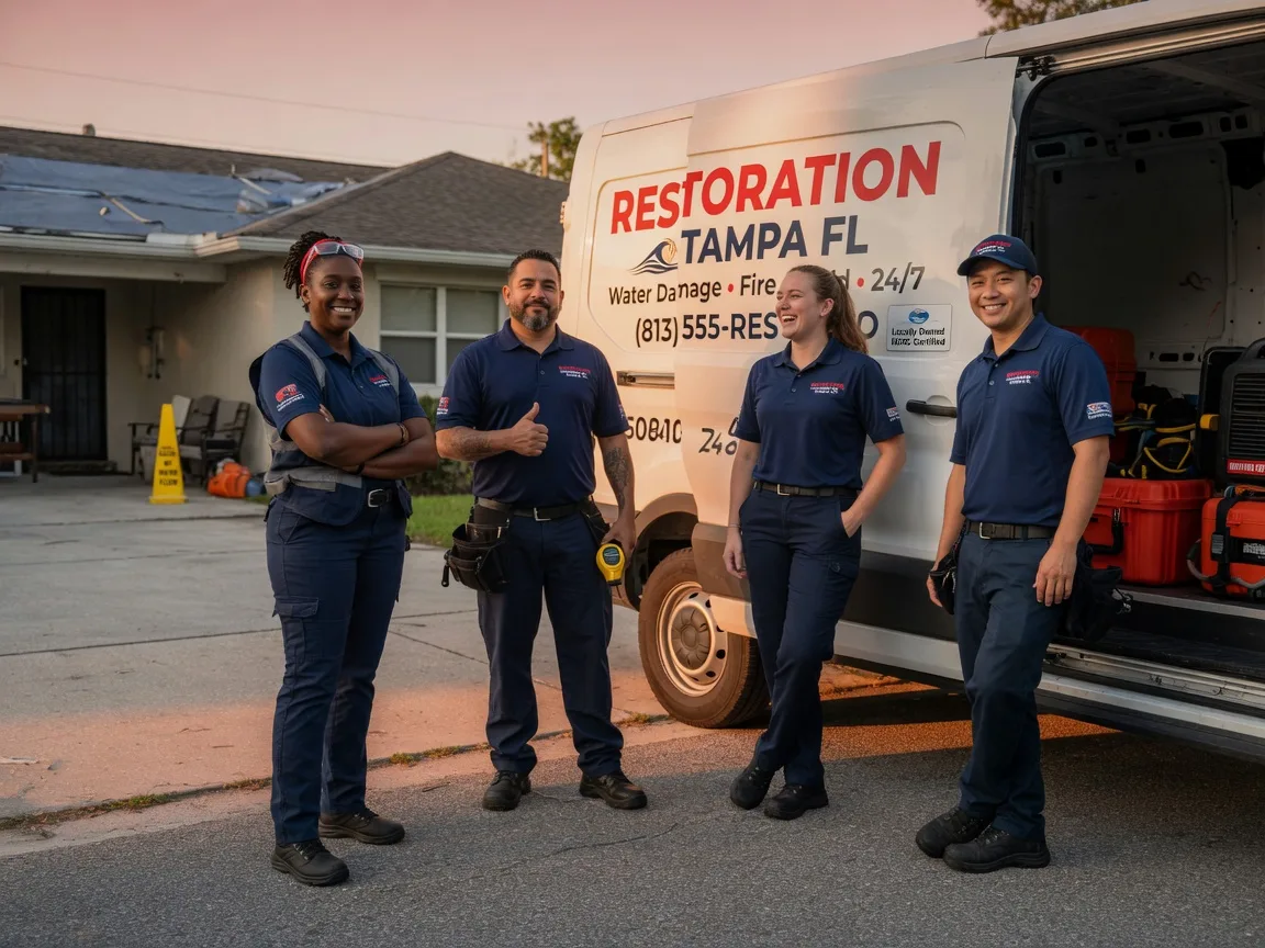 Water Damage Restoration company in Woolrich, PA